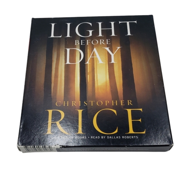 Audio CD Book Christopher Rice Light before Day - Picture 1 of 6
